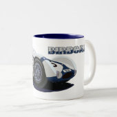 Het mos - Gurney Birdcage Tweekleurige Koffiemok (Voorkant rechts)