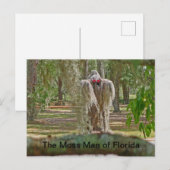 Het Moss-Man van Florida Briefkaart (Voorkant / Achterkant)