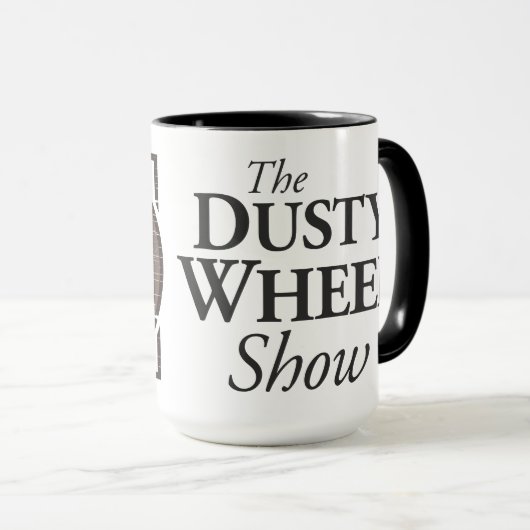 Het mosterdwiel: De Mok van wiel en Show (Voorkant rechts)