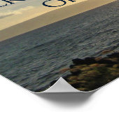 Het motivatie Licht van het Citaat aan het Eind va Poster (Hoek)