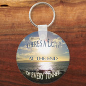 Het motivatie Licht van het Citaat aan het Eind va Sleutelhanger (Achterkant)