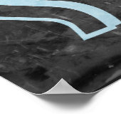 Het motivatie poster Menu van vandaag (Hoek)