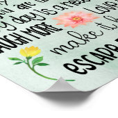 Het Motivatie Poster van de Quotes van het Wisdom  (Hoek)