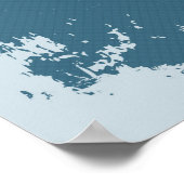 Het  Motivatie Poster van het Citaat van de terugk (Hoek)