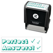 Het motiveren "Perfect Answers!" Rubberstempel Zelfinktende Stempel