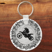 HET MOTOCROSS-EFFECT SLEUTELHANGER (Voorkant)