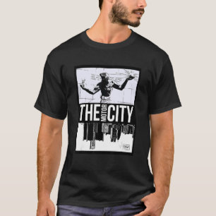 Het MotorCity-Collectie Detroit Motor City Mich T-shirt