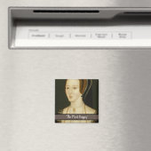 Het motto van Anne Boleyn op een magneet (Insitu (Vaatwasser))