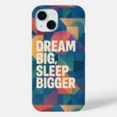 Het motto van de dromer Case-Mate iPhone case (Achterkant)
