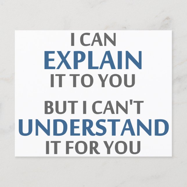 Het Motto van de ingenieur kan het niet voor u beg (Voorkant)