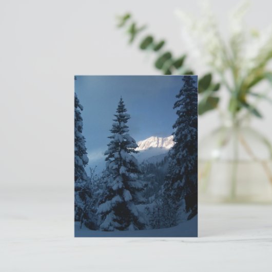 HET MOUNTAIN BRIEFKAART (Staand voorkant)