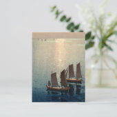 Het mousserende Zee van Hiroshi Yoshida Briefkaart (Staand voorkant)