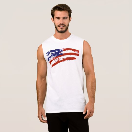Het Mouwloos onderhemd van de Kunst van de Vlag T Shirt