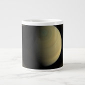 Het mozaïek van de planeet Saturnus en zijn belang Grote Koffiekop (Voorkant)