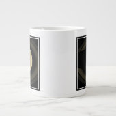 Het mozaïek van de planeet Saturnus en zijn belang Grote Koffiekop (Voorkant)