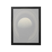 Het mozaïek van de planeet Saturnus en zijn belang Notitieblok (Linkerzijde)