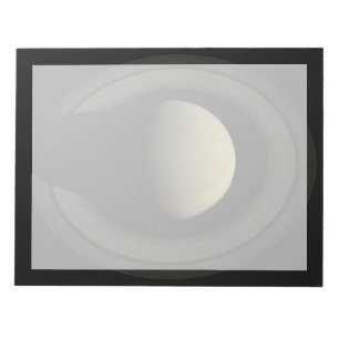 Het mozaïek van de planeet Saturnus en zijn belang Notitieblok