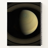 Het mozaïek van de planeet Saturnus en zijn belang Notitieboek (Achterkant)