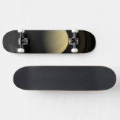 Het mozaïek van de planeet Saturnus en zijn belang Persoonlijk Skateboard (Horizontaal)