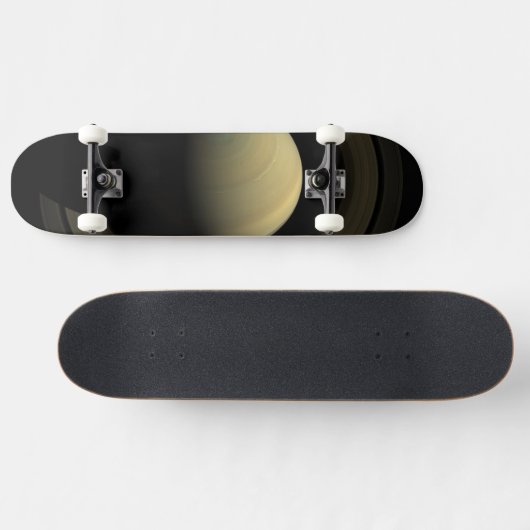 Het mozaïek van de planeet Saturnus en zijn belang Persoonlijk Skateboard (Horizontaal)