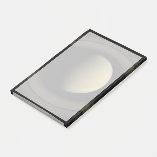 Het mozaïek van de planeet Saturnus en zijn belang Post-it® Notes (Schuin)