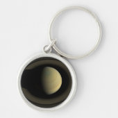 Het mozaïek van de planeet Saturnus en zijn belang Sleutelhanger (Voorkant)