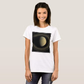 Het mozaïek van de planeet Saturnus en zijn belang T-shirt (Voorkant volledig)