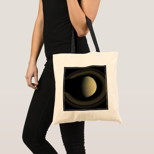 Het mozaïek van de planeet Saturnus en zijn belang Tote Bag (Voorkant (product))