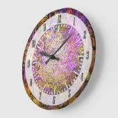 Het Mozaïek van het Glas in lood Grote Klok (Hoek)