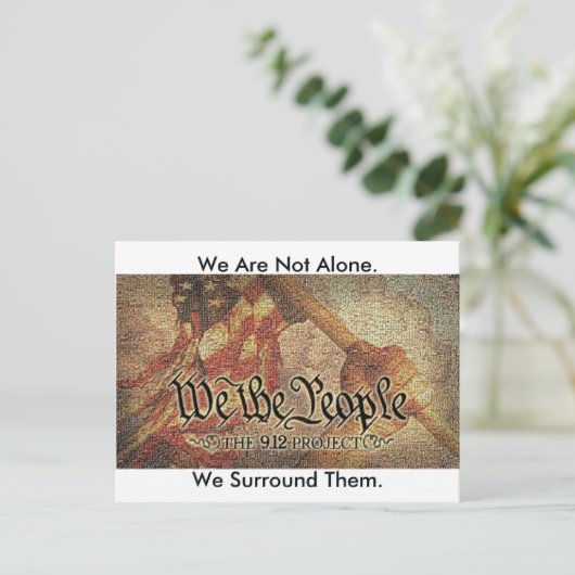 Het mozaïek van Project 9-12 Briefkaart (Staand voorkant)