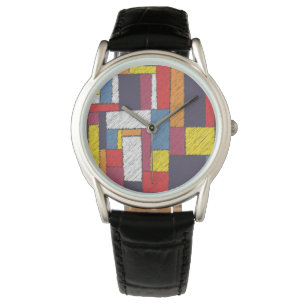 Het Mozaik Pattern Horloge