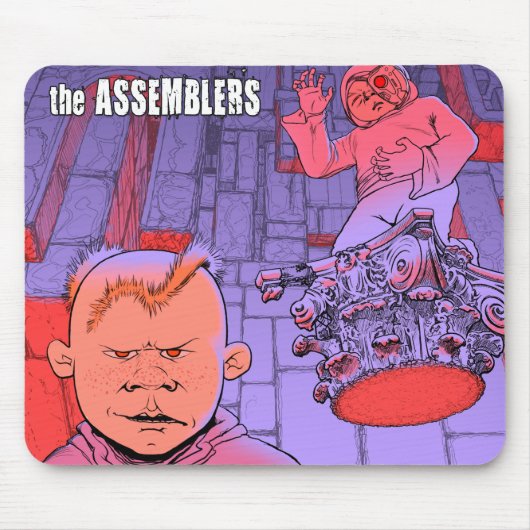 Het muispad van de Assemblers Muismat (Voorkant)