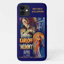 Het Mummy Classic Karloff Horror Movie Poster Case-Mate iPhone Case