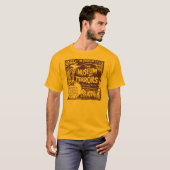 Het Museum of Terrors  Spook Show Poster T-shirt (Voorkant volledig)