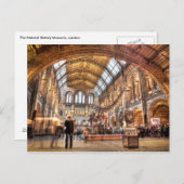 Het museum van de Biologie, Londen Briefkaart (Voorkant / Achterkant)