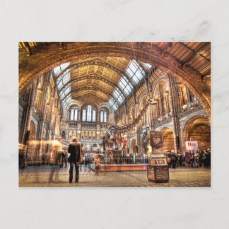 Het museum van de Biologie, Londen Briefkaart