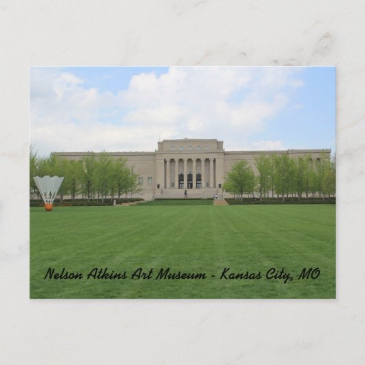 Het Museum van de Kunst van Nelson Atkins Briefkaart (Voorkant)