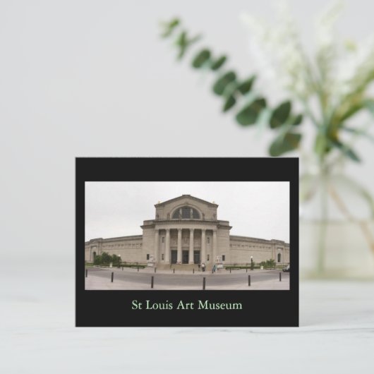Het Museum van de Kunst van St.Louis Briefkaart (Staand voorkant)