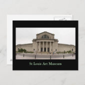 Het Museum van de Kunst van St.Louis Briefkaart (Voorkant / Achterkant)
