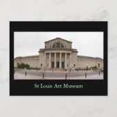 Het Museum van de Kunst van St.Louis Briefkaart (Voorkant)