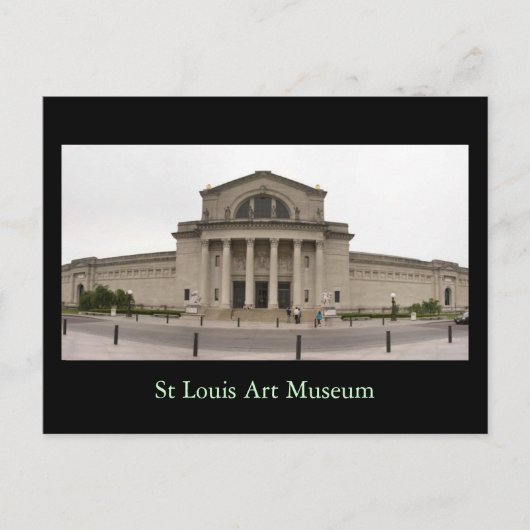 Het Museum van de Kunst van St.Louis Briefkaart (Voorkant)
