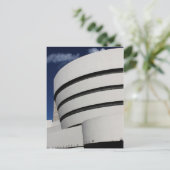 Het Museum van Guggenheim in de Stad van New York Briefkaart (Staand voorkant)