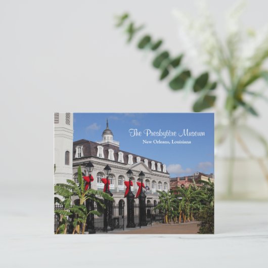 Het museum van Presbytère New Orleans Louisiana Briefkaart (Staand voorkant)