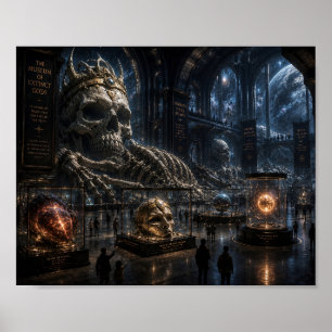 Het Museum van Uitgestorven Goden Poster