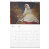 Het Museum voor Schone Kunst Kippen 2024 Kalender (Feb 2026)