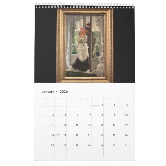 Het Museum voor Schone Kunst Kippen 2024 Kalender (Jan 2026)
