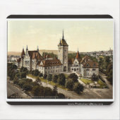 Het museum, Zürich, de  Fotochrom van Zwitserland Muismat (Voorkant)