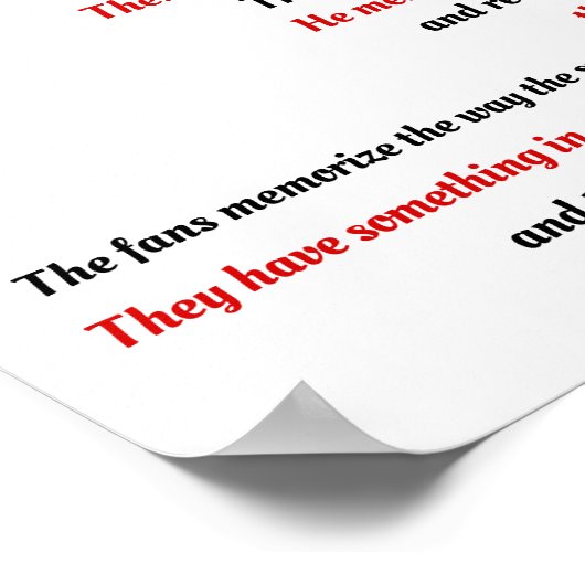 Het Musiciaanse gedicht Poster (Hoek)