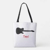Het Musiciaanse gedicht Tote Bag (Achterkant)