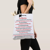 Het Musiciaanse gedicht Tote Bag (Dichtbij)